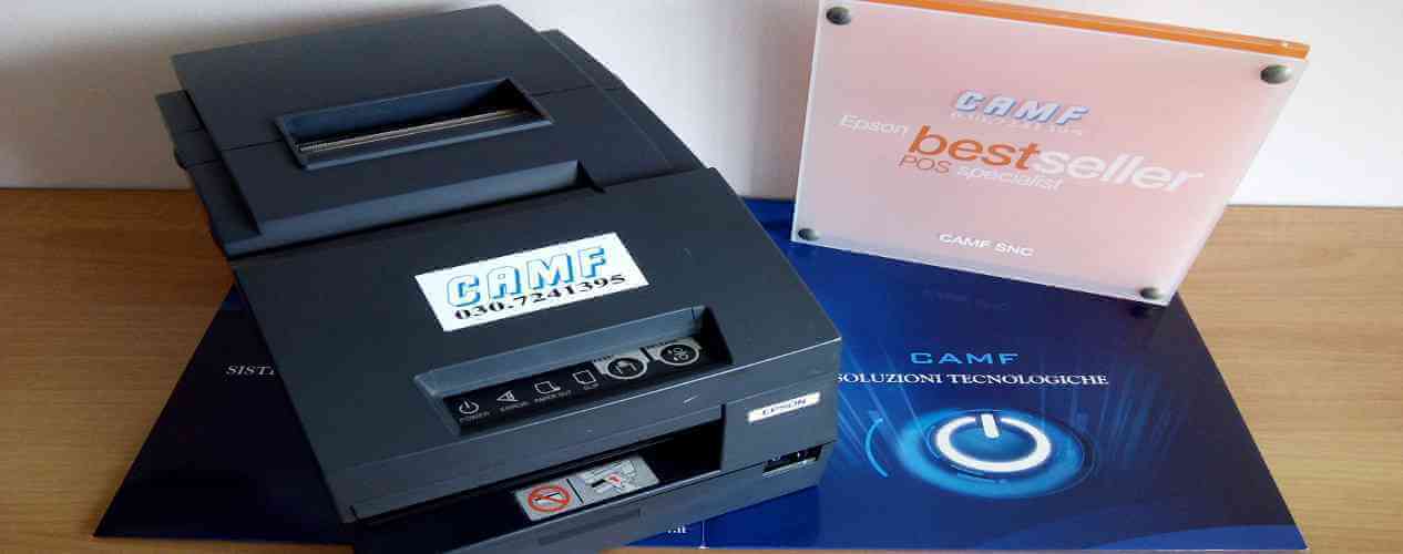 Stampante fiscale Epson FP-H6000 CAMF vendita assistenza Brescia e provincia