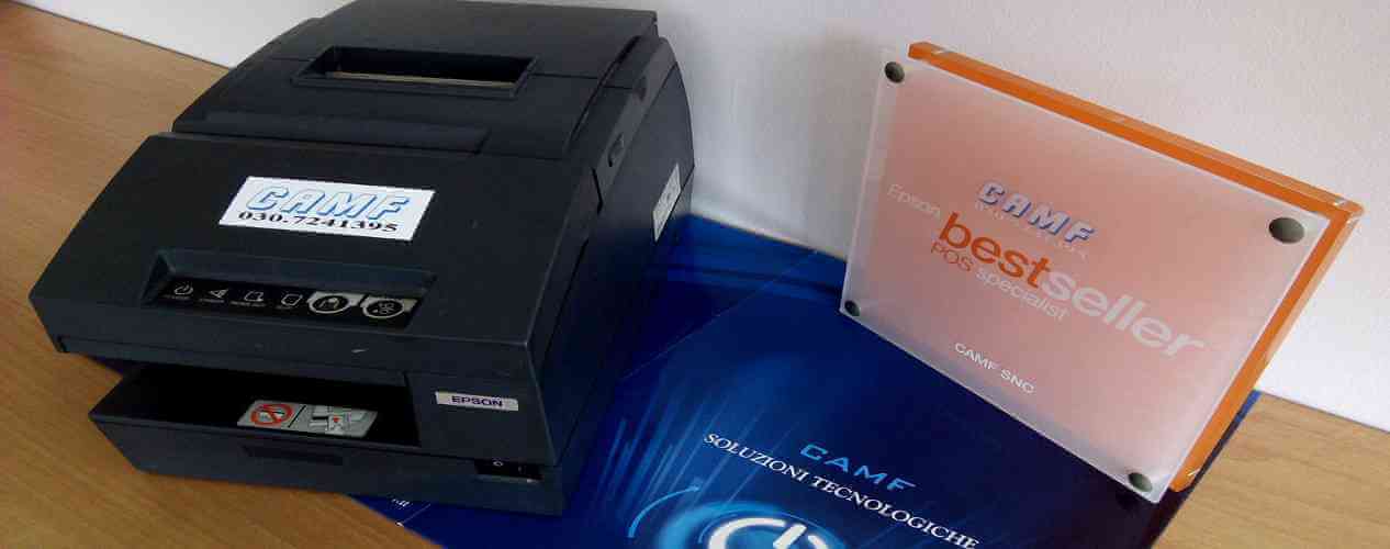 Stampante fiscale Epson FP-H6000 non telematica CAMF vendita assistenza Brescia