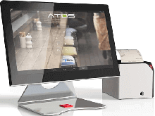 RCH Atos 15 CAMF Brescia - Registratore di cassa touch screen per bar, ristorante, pizzeria, pub e paninoteca