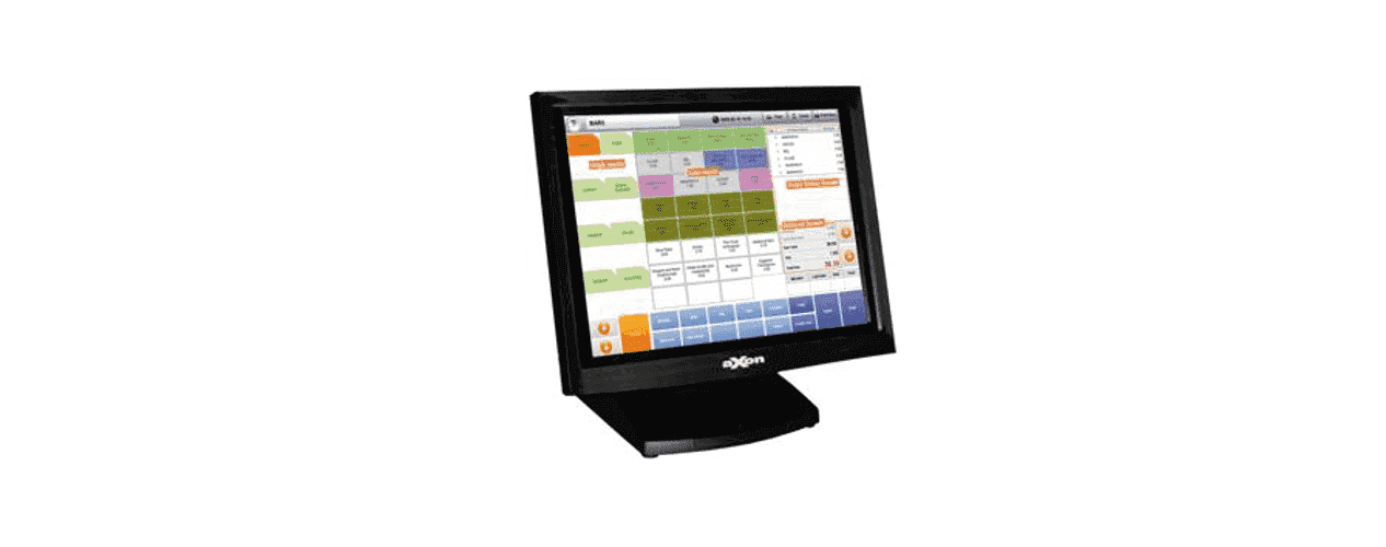 Computer POS touchscreen Axon PC 3300 per gestione cassa con vendita e assistenza CAMF Brescia