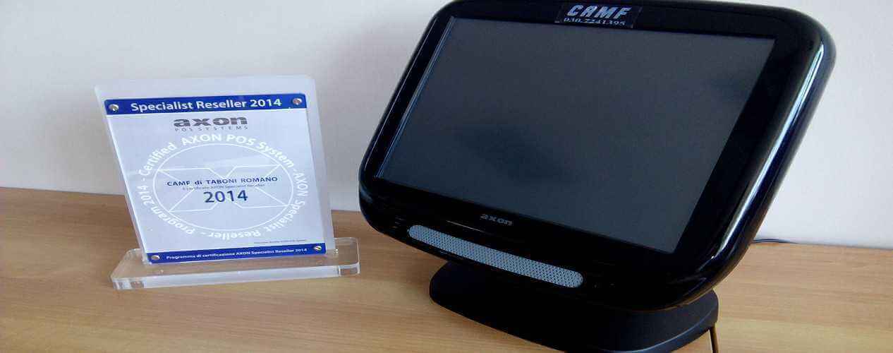Axon 2000 registratore di cassa touchscreen CAMF Brescia e provincia