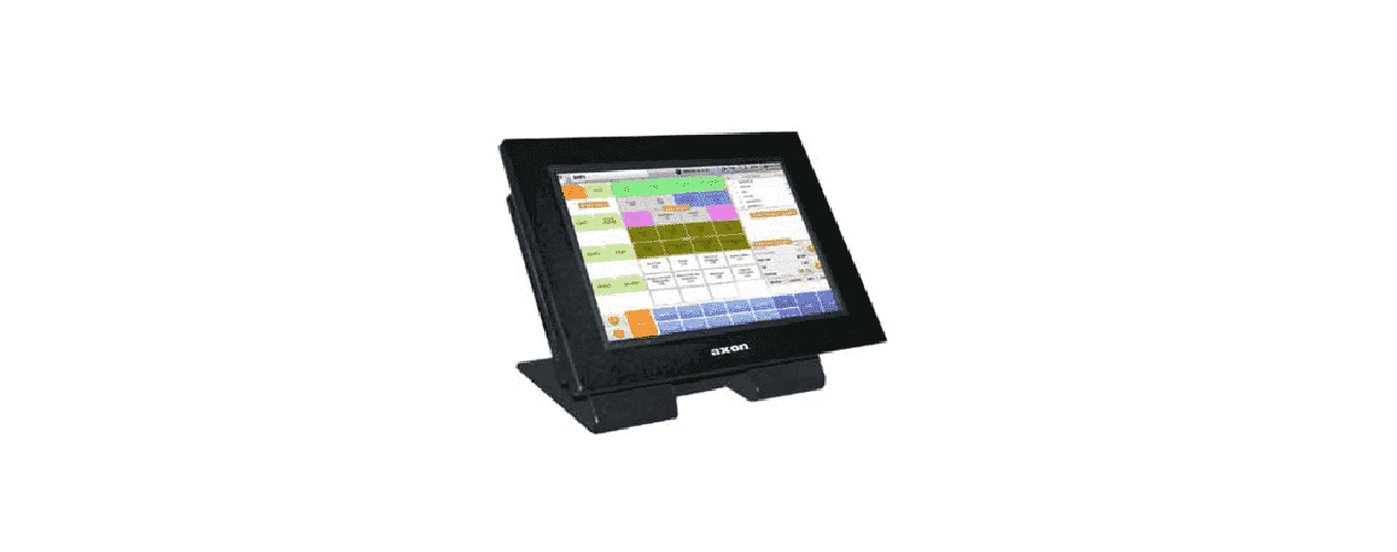 Monitor touchscreen Axon POS 1300 e 1700 CAMF per sistemi cassa, vendita e assistenza a Brescia