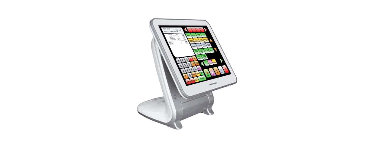 Computer POS touchscreen Axon 2500 con vendita e assistenza CAMF a Brescia