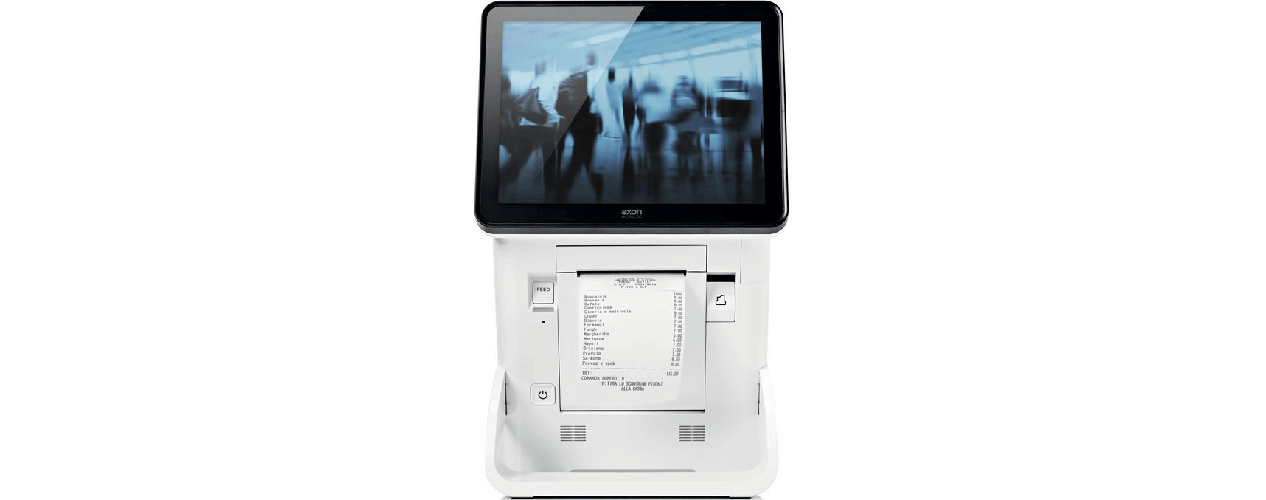 Axon DCR POS all-in-one touchscreen per gestione cassa in negozi a Brescia