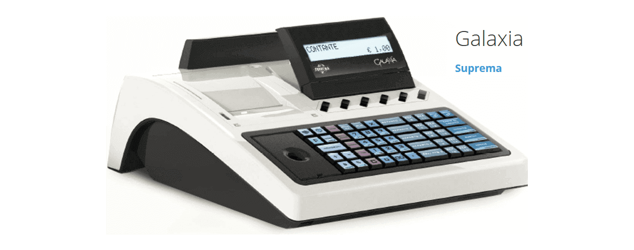 Registratore di cassa telematico Suprema Galaxia Ditronetwork camf vendita assistenza riparazione Brescia e provincia