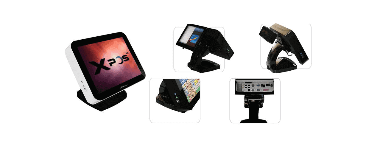 Computer touchscreen POS 9000 XPOS Ditron Network componenti camf vendita assistenza Brescia
