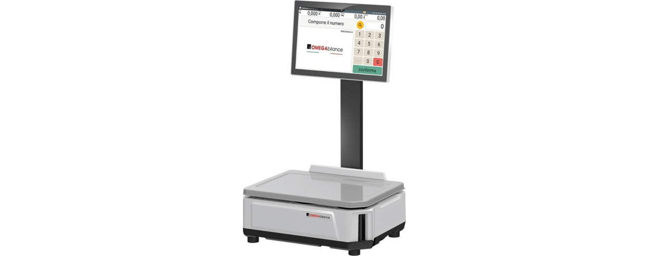 Dynamic ASC - Bilancia elettronica Ditronetwork con touch screen 12,1\