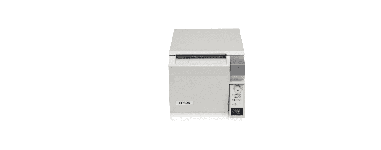 Stampante termica Epson TM-T70 bianca per scontrini non fiscali preconti e comande CAMF vendita e assistenza a Brescia