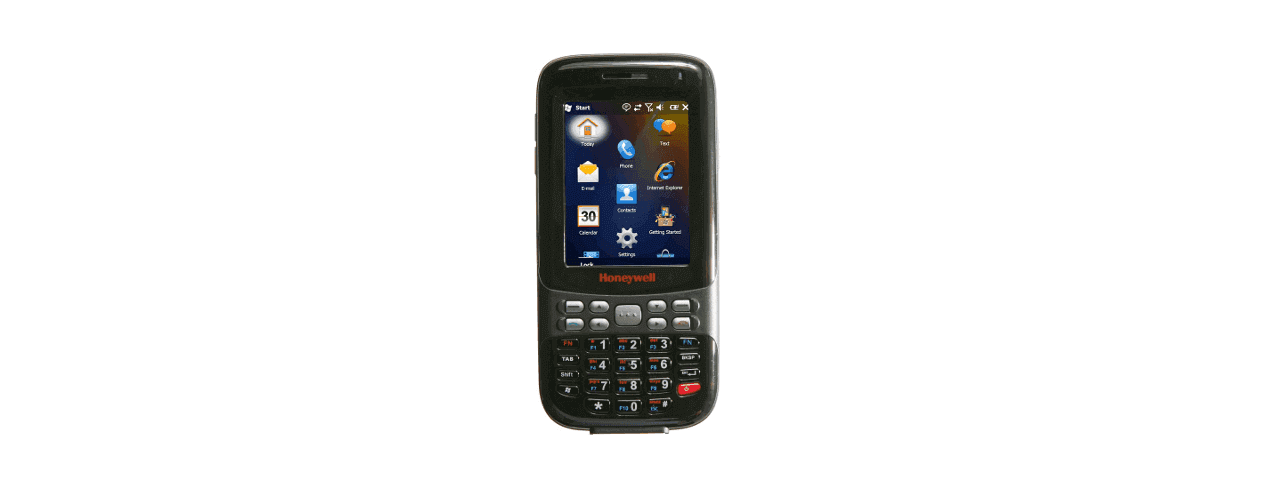 Terminale mobile Honeywell Dolphin 6000 per lettura codici a barre