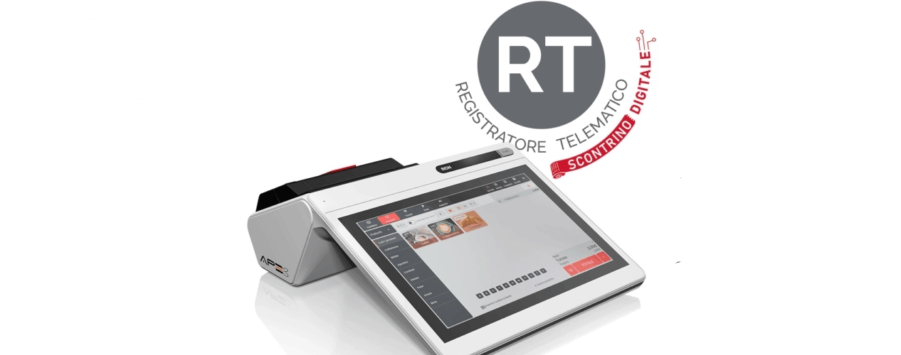 registratore telematico con scontrino digitale rch ape 3 per pizzerie - camf vendita assistenza installazione Brescia e provincia