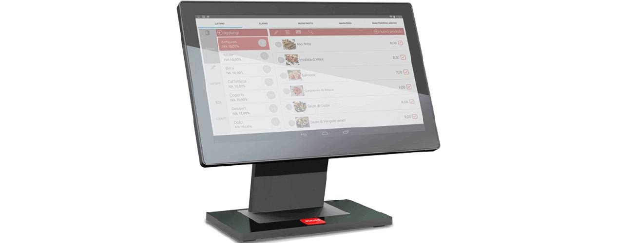 POS Android RCH AT15 Iron CAMF per ristoranti con vendita e assistenza a Brescia