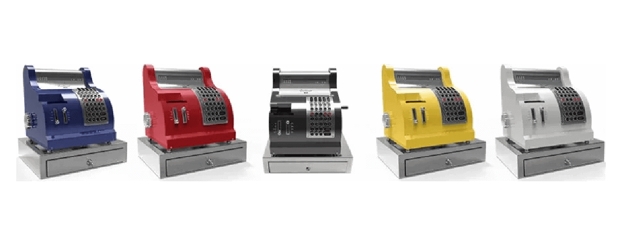 Registratore di cassa telematico RCH Cortina 59 stile vintage anni 60 CAMF vendita assistenza Brescia e provincia