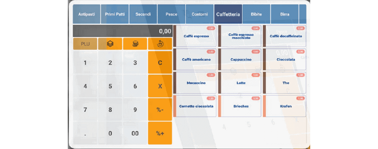 Software RCH ATOUCH System per locali e attività di ristorazione - CAMF assistenza tecnica Brescia e provincia
