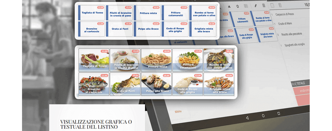 RCH ATOUCH System gestionale cloud per pizzerie, bar e ristoranti - CAMF vendita installazione Brescia e provincia