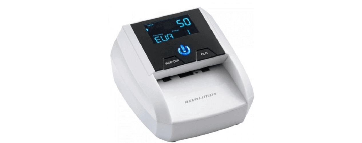 Verificatore di banconote false HT7000 Revolution color bianco camf vendita assistenza Brescia e Bergamo