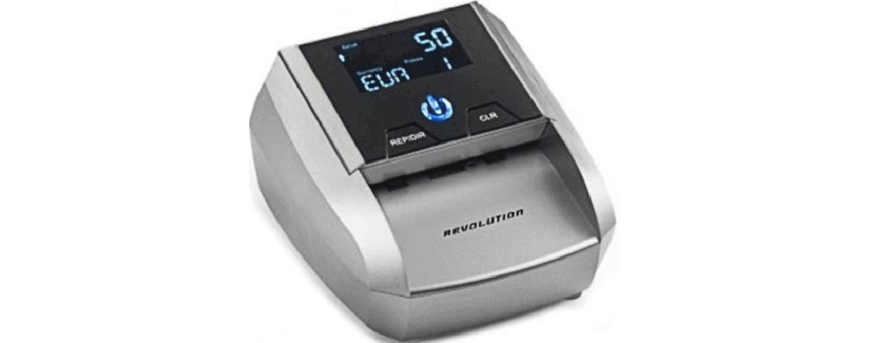 Verificatore di banconote false HT7000 Revolution grigio camf vendita ed installazione a Brescia e provincia