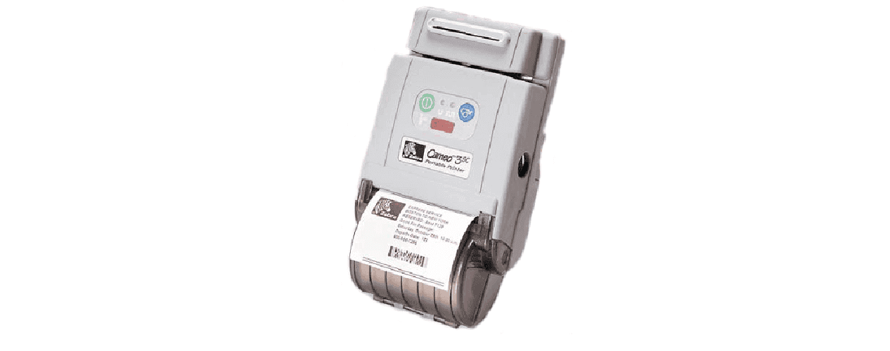 Stampante Zebra Cameo 3SC mobile portatile termica per etichette e codici a barre - CAMF Brescia vendita e assistenza