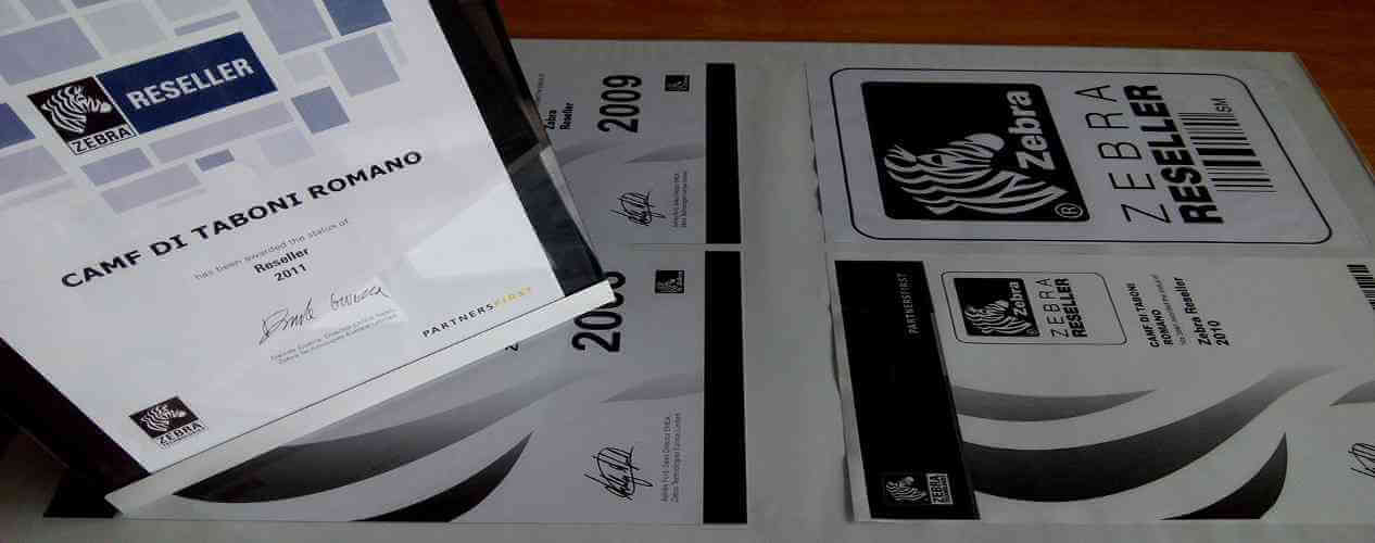 camf taboni romano reseller ufficiale zebra stampanti etichette brescia provincia