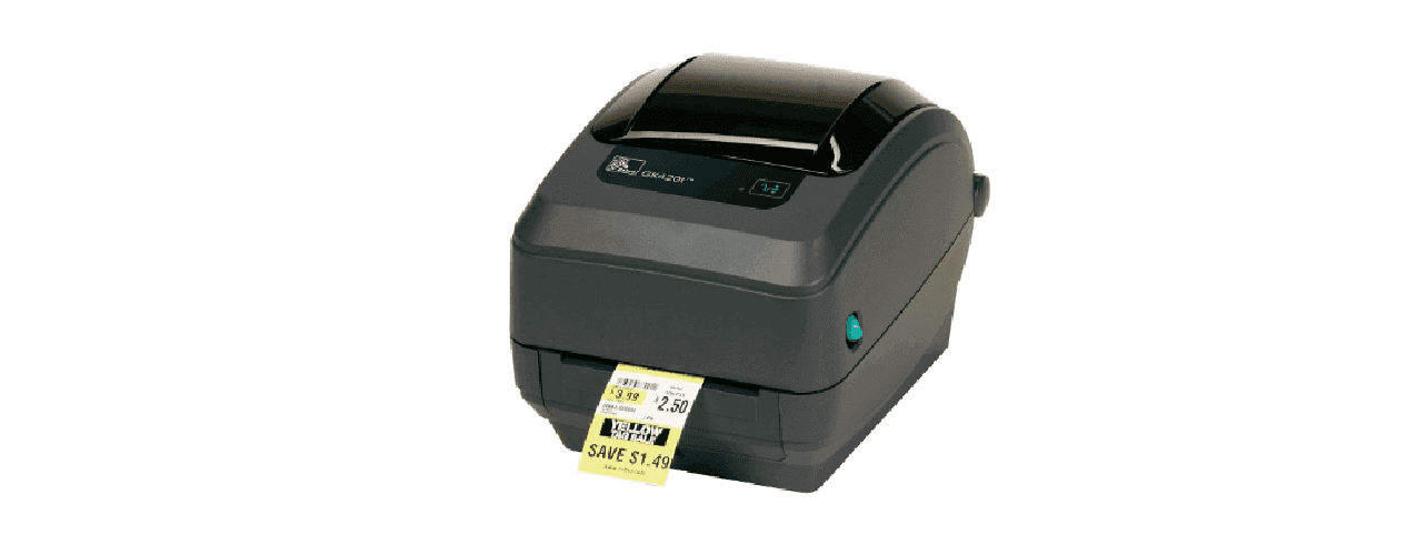 Stampante di codici a barre Zebra GK420T trasferimento termico CAMF vendita assistenza Brescia e provincia