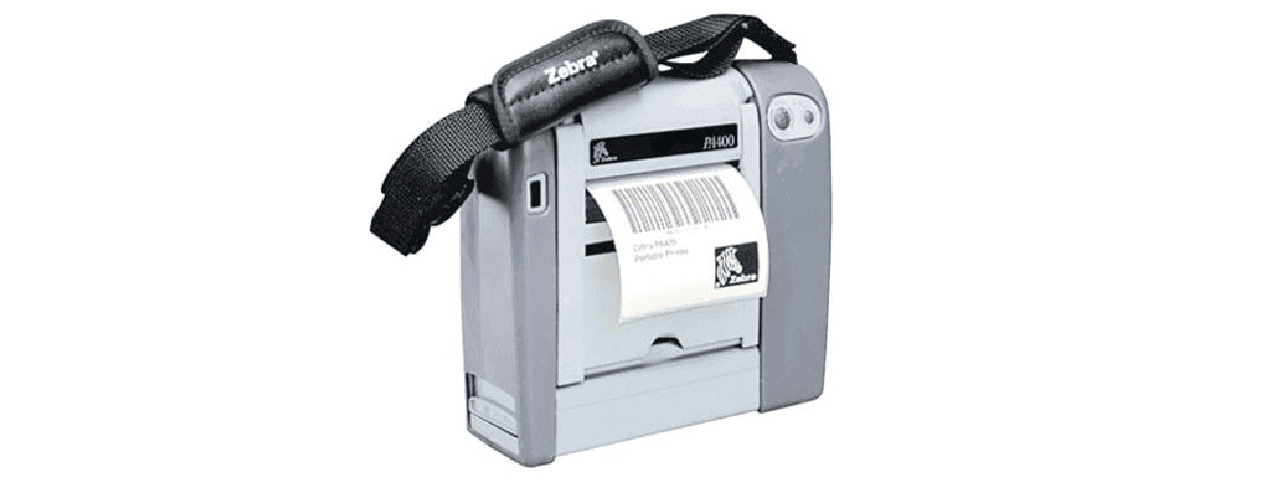 Stampante Zebra PA 403 portatile termica per etichette e codici a barre - CAMF vendita e assistenza Brescia e provincia