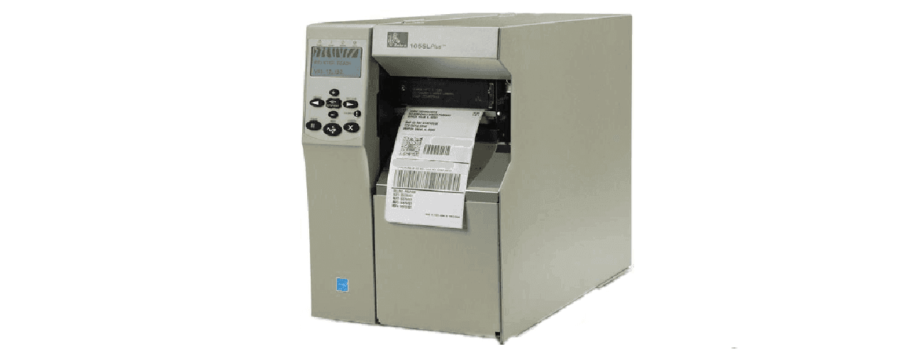 Stampante industriale Zebra 105SL Plus per etichette e codici a barre - CAMF vendita e assistenza a Brescia ed Erbusco