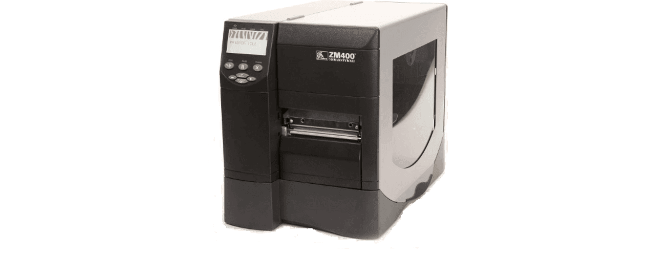 stampante a trasferimento termico zebra zm400 codici a barre camf vendita assistenza erbusco brescia
