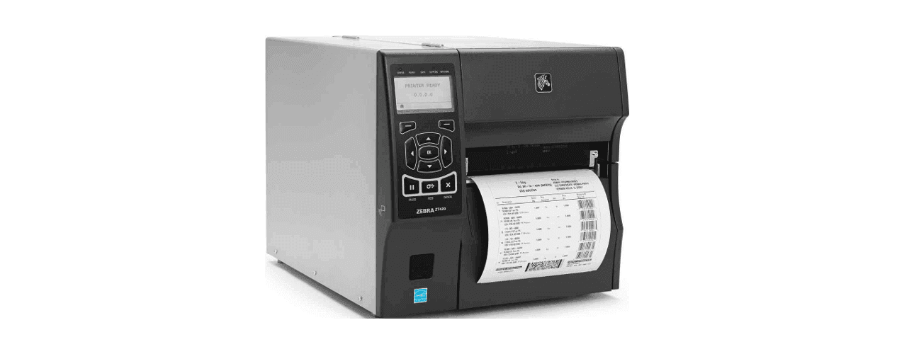 Stampante Zebra ZT420 industriale per etichette e codici a barre CAMF Brescia vendita e assistenza tecnica